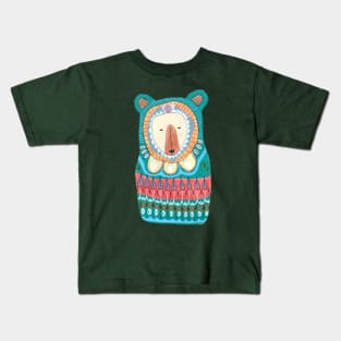 Bear in a sweater Kids T-Shirt